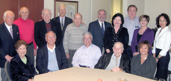 Past Presidents luncheon at Beth Israel.