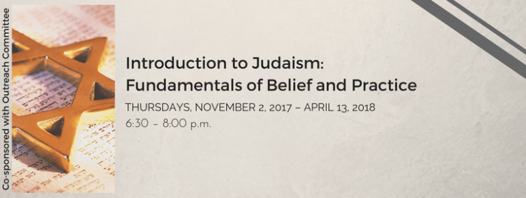 Introduction To Judaism Fundamentals Of Belief And