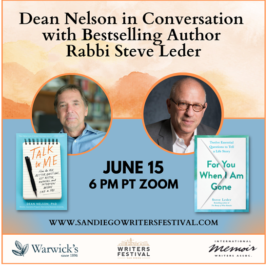 Dean Nelson in Conversation with Steve Leder Congregation Beth Israel