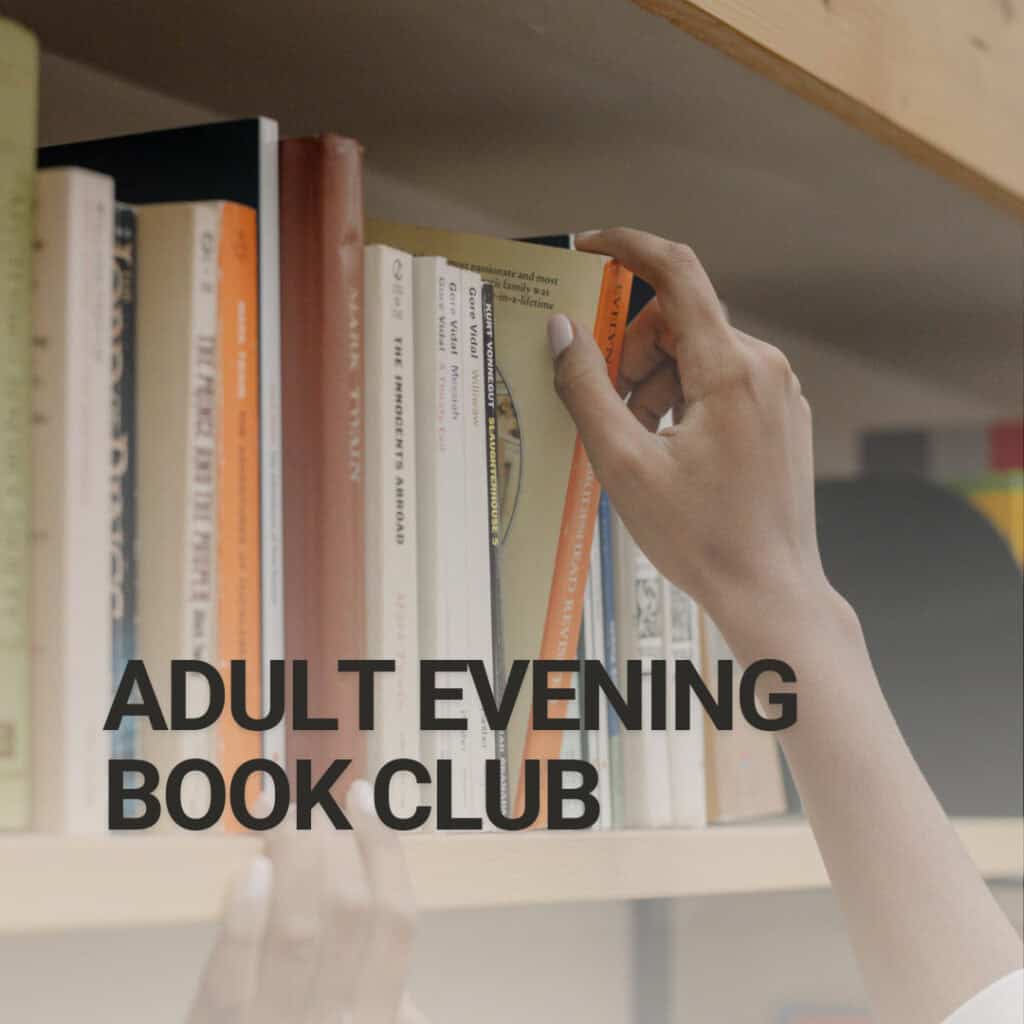 Adult Evening Book Club Square