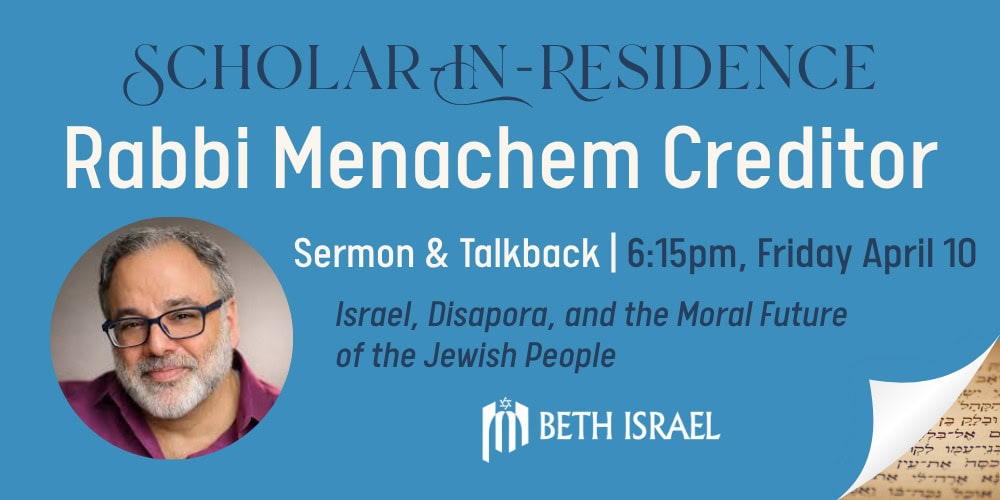 Scholar in Residence: Sermon & Talkback