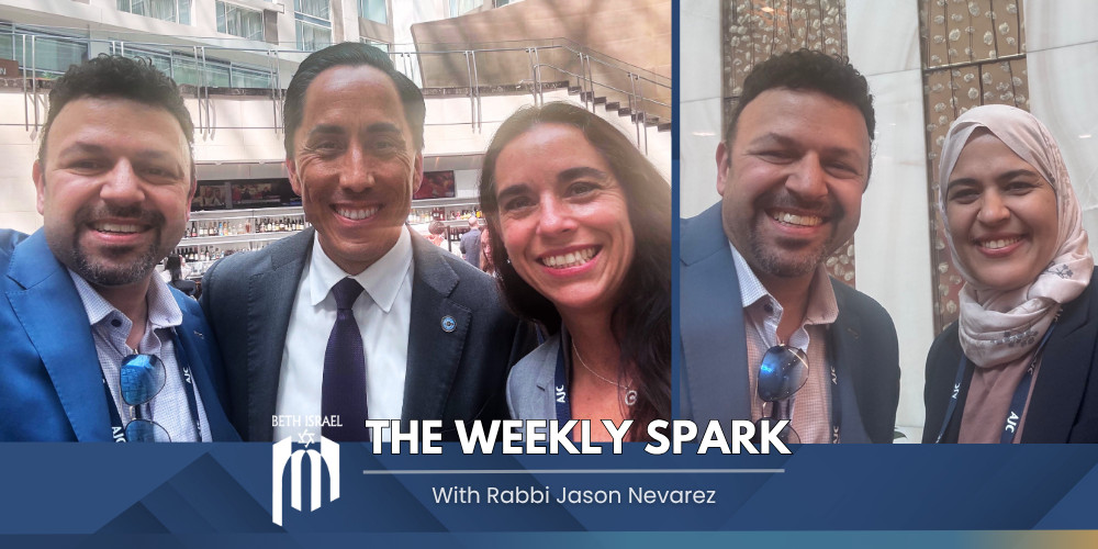 Beth Israel Rabbi Nevarez Weekly Spark (1)